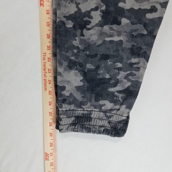 Spanx Pants Womens 3X Gray Camo Joggers Elastic Waist Stretch Pockets 20319R - Picture 11 of 12